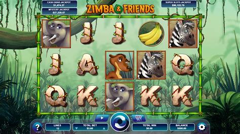 Zimba And Friends Slot Grátis